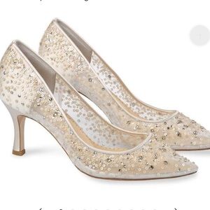 Bella Belle Evelyn Nude Wedding Heel